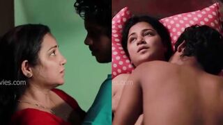 Beautiful mallu chechi seduced fucked young neighbour