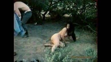 Outdoor gangbang group sex | desi video